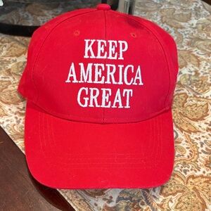 Red 'Keep America Great' Cap